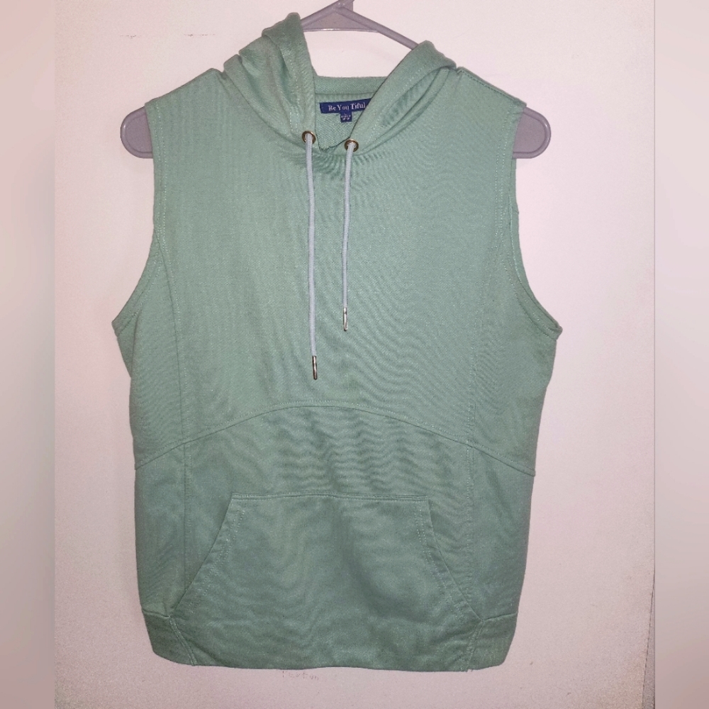 Be You Tiful Cutoff Hoodie